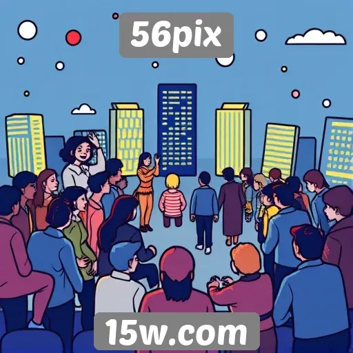 Estudo sobre a comunidade de usuários do 56pix